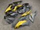Purchase 2019-2022 Matte Metallic Black Dark Grey Glossy Gold Kawasaki ZX6R Motorcycle Fairings UK