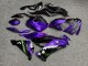 Purchase 2019-2022 Purple Black Shark Split Kawasaki ZX6R Motorcycle Fairings UK
