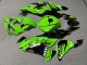 Purchase 2019-2022 Glossy Green & Black Shark Kawasaki ZX6R Motorcycle Fairings UK