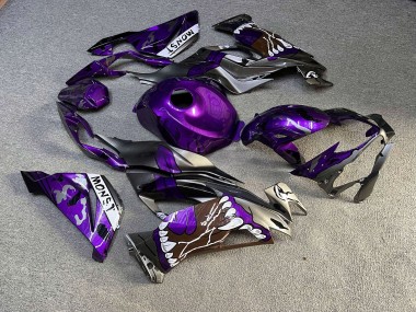 Purchase 2019-2022 Midnight Purple Monster Kawasaki ZX6R Motorcycle Fairings UK