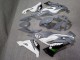 Purchase 2019-2022 Glossy White Grey Shark Kawasaki ZX6R Motorcycle Fairings UK