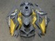 Purchase 2019-2022 Nardo Grey Gold Kawasaki ZX6R Motorcycle Fairings UK