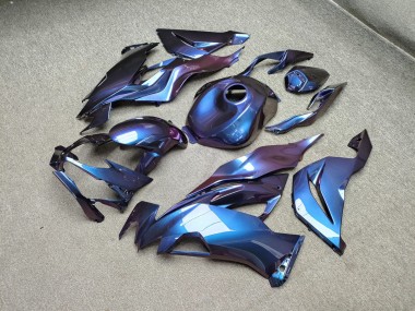 Purchase 2019-2022 Glossy Purple Chameleon Kawasaki ZX6R Motorcycle Fairings UK
