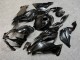 Purchase 2019-2022 Glossy Metallic Black Carbon Fiber Style Kawasaki ZX6R Motorcycle Fairings UK