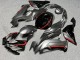 Purchase 2019-2022 Matte Steel Grey & Black Kawasaki ZX6R Motorcycle Fairings UK