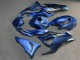 Purchase 2023-2026 Glossy Blue & Silver Bull Kawasaki ZX6R Motorcycle Fairings UK