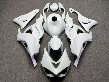 Purchase 2023-2026 Matte White Kawasaki ZX6R Motorcycle Fairings UK