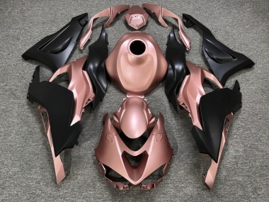 Purchase 2023-2026 Matte Rose Gold & Black Kawasaki ZX6R Motorcycle Fairings UK