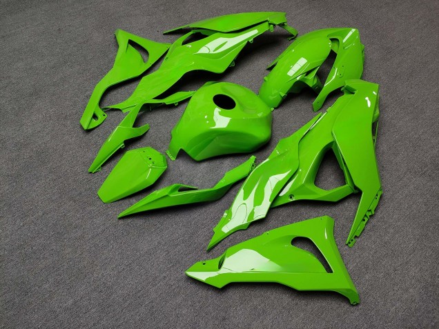 Purchase 2023-2026 Glossy Lime Green Kawasaki ZX6R Motorcycle Fairings UK