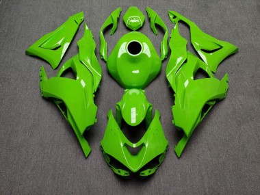 Purchase 2023-2026 Glossy Lime Green Kawasaki ZX6R Motorcycle Fairings UK