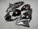 Purchase 2023-2026 Glossy Forged Carbon Fiber Style & Red Carbon Fiber Style Kawasaki ZX6R Motorcycle Fairings UK