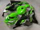 Purchase 2023-2026 Glossy Green & Black with Grey & White Kawasaki ZX6R Motorcycle Fairings UK