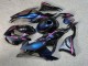 Purchase 2023-2026 Glossy Blue Chameleon & Black with Pink Kawasaki ZX6R Motorcycle Fairings UK