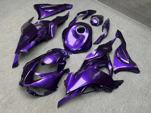 Purchase 2023-2026 Glossy Purple Kawasaki ZX6R Motorcycle Fairings UK