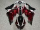 Purchase 2023-2026 Glossy Red Black & White Kawasaki ZX6R Motorcycle Fairings UK