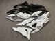 Purchase 2023-2026 Glossy Black & White with Blue Cherry Blossom Split Kawasaki ZX6R Motorcycle Fairings UK