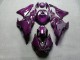 Purchase 2023-2026 Glossy Pink Carbon Fiber Style Kawasaki ZX6R Motorcycle Fairings UK