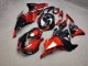 Purchase 2023-2026 Glossy Black & Red Wreckage Kawasaki ZX6R Motorcycle Fairings UK