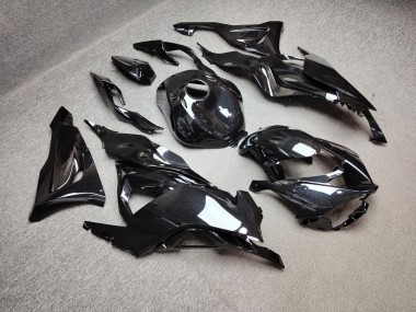 Purchase 2023-2026 Glossy Metallic Black Kawasaki ZX6R Motorcycle Fairings UK