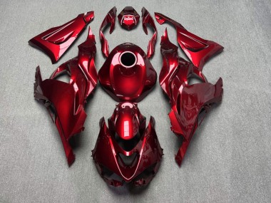 Purchase 2023-2026 Glossy Candy Red Kawasaki ZX114R Motorcycle Fairings UK