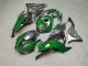 Purchase 2023-2026 Glossy Black Green Carbon Fiber Style Kawasaki ZX6R Motorcycle Fairings UK