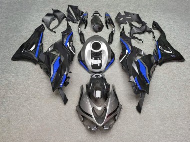 Purchase 2023-2026 Glossy Black Grey Blue Kawasaki ZX114R Motorcycle Fairings UK