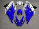 Purchase 2023-2026 Glossy Blue & White with Black Kawasaki ZX6R Motorcycle Fairings UK