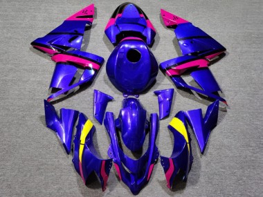 Purchase 2004-2005 Glossy Blue Pink Yellow Kawasaki ZX10R Motorcycle Fairings UK