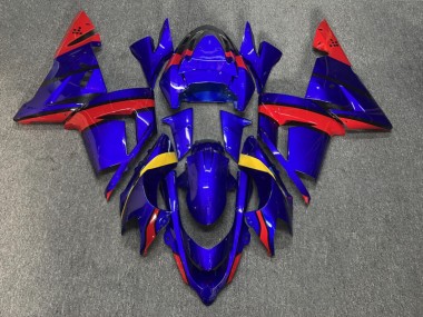 Purchase 2004-2005 Glossy Blue Red Yellow Kawasaki ZX10R Motorcycle Fairings UK