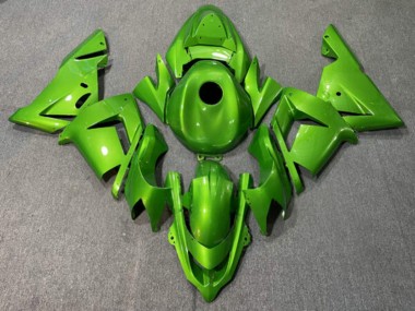 Purchase 2004-2005 Glossy Green Kawasaki ZX10R Motorcycle Fairings UK