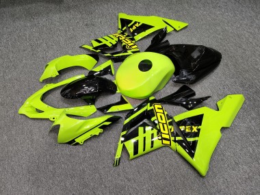 Purchase 2004-2005 Glossy High Viz Yellow Black Kawasaki ZX10R Motorcycle Fairings UK