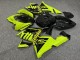 Purchase 2004-2005 Glossy Black High Vis Yellow Kawasaki ZX10R Motorcycle Fairings UK