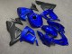 Purchase 2004-2005 Glossy Blue Matte Black Kawasaki ZX10R Motorcycle Fairings UK