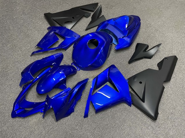 Purchase 2004-2005 Glossy Blue Matte Black Kawasaki ZX10R Motorcycle Fairings UK