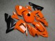 Purchase 2004-2005 Glossy Orange Matte Black Kawasaki ZX10R Motorcycle Fairings UK