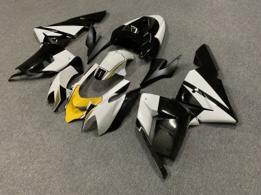 Purchase 2004-2005 Glossy Black White Yellow Kawasaki ZX10R Motorcycle Fairings UK
