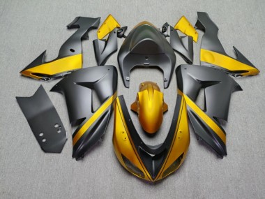 Purchase 2006-2007 Matte Black & Burnt Orange Kawasaki ZX10R Motorcycle Fairings UK