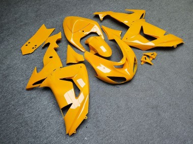 Purchase 2006-2007 Glossy Yellow Plain Kawasaki ZX10R Motorcycle Fairings UK