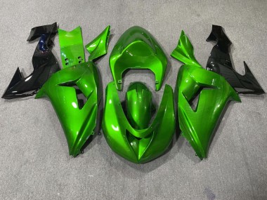 Purchase 2006-2007 Glossy Reptile Green Kawasaki ZX10R Motorcycle Fairings UK