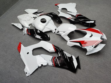 Purchase 2021-2026 Glossy Black & White with Red Kawasaki ZX10R Motorcycle Fairings UK