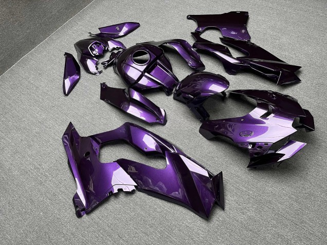 Purchase 2021-2026 Glossy Purple Kawasaki ZX10R Motorcycle Fairings UK