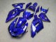 Purchase 2006-2011 Glossy Blue Carbon Fiber Style Kawasaki ZX14R ZZR1400 Motorcycle Fairings UK