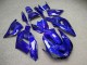 Purchase 2006-2011 Glossy Blue Carbon Fiber Style Kawasaki ZX14R ZZR1400 Motorcycle Fairings UK