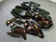 Purchase 2006-2011 Glossy Green Chameleon Kawasaki ZX14R ZZR1400 Motorcycle Fairings UK