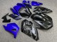 Purchase 2006-2011 Matte Black Blue Silver Flame Kawasaki ZX14R ZZR1400 Motorcycle Fairings UK