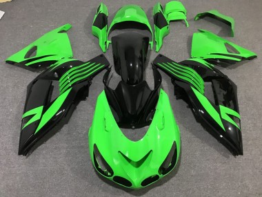 Purchase 2006-2011 Bright Green Kawasaki ZX14R ZZR1400 Motorcycle Fairings UK
