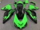 Purchase 2006-2011 Bright Green Kawasaki ZX14R ZZR1400 Motorcycle Fairings UK