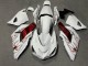 Purchase 2006-2011 Glossy White Black Red Flame Kawasaki ZX14R ZZR1400 Motorcycle Fairings UK