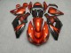 Purchase 2006-2011 Glossy Burnt Orange Black Kawasaki ZX14R ZZR1400 Motorcycle Fairings UK