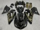 Purchase 2006-2011 Black Gold Kawasaki ZX14R ZZR1400 Motorcycle Fairings UK